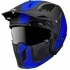 Trials Helmet MT Streetfighter SV Twin matte black / blue XS Trials Helmet MT Streetfighter SV Twin matte black / blue XS