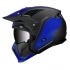 Trials Helmet MT Streetfighter SV Twin matte black / blue XS Trials Helmet MT Streetfighter SV Twin matte black / blue XS