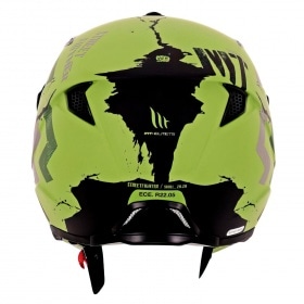 Trials Helmet MT Streetfighter SV Skull matte green S