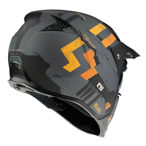 Trials Helmet MT Streetfighter SV Skull matte grey XS Trials Helmet MT Streetfighter SV Skull matte grey XS