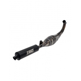 Exhaust MVT S-Race SP2 50 TPSI Peugeot RCX / SPX black