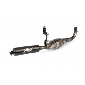Exhaust MVT S-Race SP2 50 TPSI Peugeot MVL / SP black