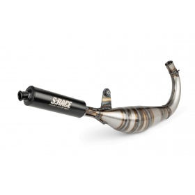 Exhaust MVT S-Race 85 - 100 low-mount Derbi black