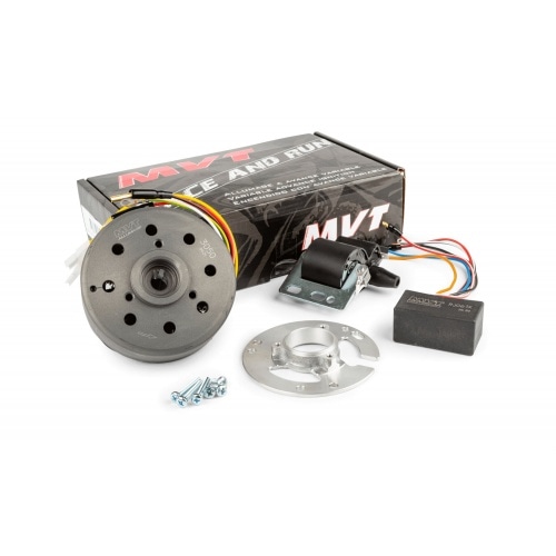 MVT ārējā rotora aizdedzes sistēma Millenium AM6 (Kickstarter, līdz 2003. gadam) MVT ārējā rotora aizdedzes sistēma Millenium AM6 (Kickstarter, līdz 2003. gadam)