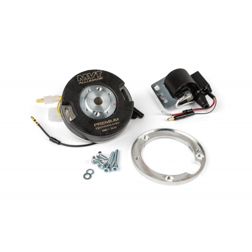 Внутреннее роторное зажигание MVT Premium Derbi Euro 3 / Euro 4 с валом противовеса Внутреннее роторное зажигание MVT Premium Derbi Euro 3 / Euro 4 с валом противовеса