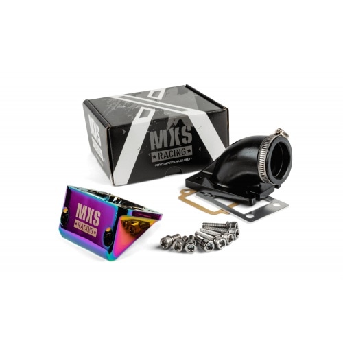 Intake Kit Big Valve MXS Racing 35mm PWK / VHST Minarelli vertical Neochrome Intake Kit Big Valve MXS Racing 35mm PWK / VHST Minarelli vertical Neochrome