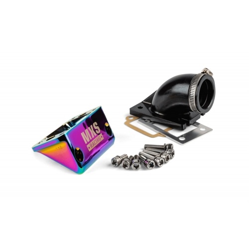 Intake Kit Big Valve MXS Racing 35mm PWK / VHST Minarelli vertical Neochrome Intake Kit Big Valve MXS Racing 35mm PWK / VHST Minarelli vertical Neochrome