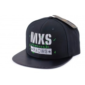 Snapback Baseball Cap MXS Racing carbon