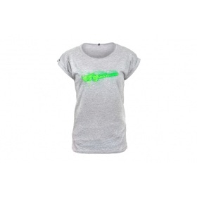 T-krekls Sieviešu MXS Racing Basic pelēks XS