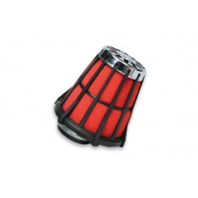 Malossi Racing Air Filter E5 44mm black / red foam