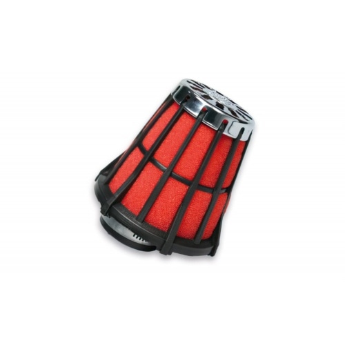 Malossi Racing Air Filter E5 44mm black / red foam Malossi Racing Air Filter E5 44mm black / red foam