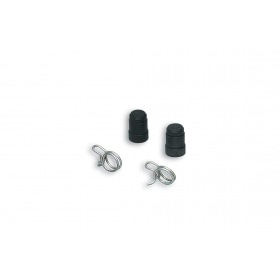 Plugs with clips for hose (x2) D. int.4,8mm Malossi
