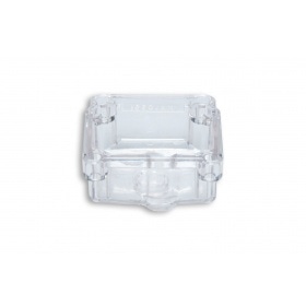 Pludiņa bļoda caurspīdīga liela tilpuma Malossi PHBG 15 - 21mm