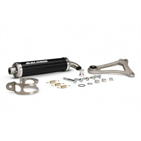 Exhaust system Malossi MHR Racing 94cc Testa Rossa, Minarelli horizontal
