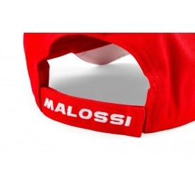 Bezbola cepure Malossi sarkana