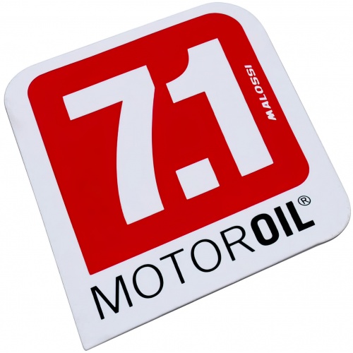Sticker Malossi Motor Oil 7.1 (86x84mm) Sticker Malossi Motor Oil 7.1 (86x84mm)