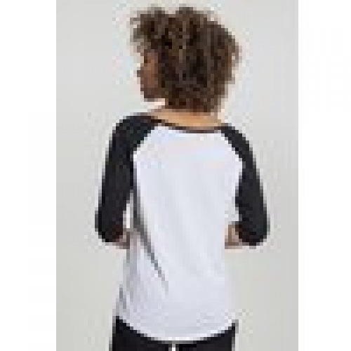 T-Shirt Brandalised - Banksy´s Graffiti Ape Raglan Ladies white/black T-Shirt Brandalised - Banksy´s Graffiti Ape Raglan Ladies white/black