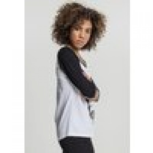 T-Shirt Brandalised - Banksy´s Graffiti Ape Raglan Ladies white/black T-Shirt Brandalised - Banksy´s Graffiti Ape Raglan Ladies white/black