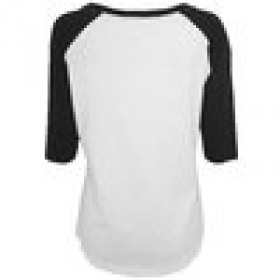 T-Shirt Brandalised - Banksy´s Graffiti Ape Raglan Ladies white/black