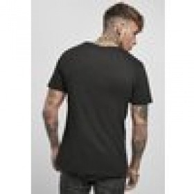 T-Shirt Baby Yoda Mandalorian Logo black