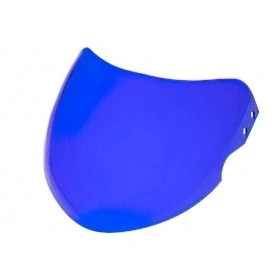 Metrakit dakšas galvas panelis caurspīdīgi zils