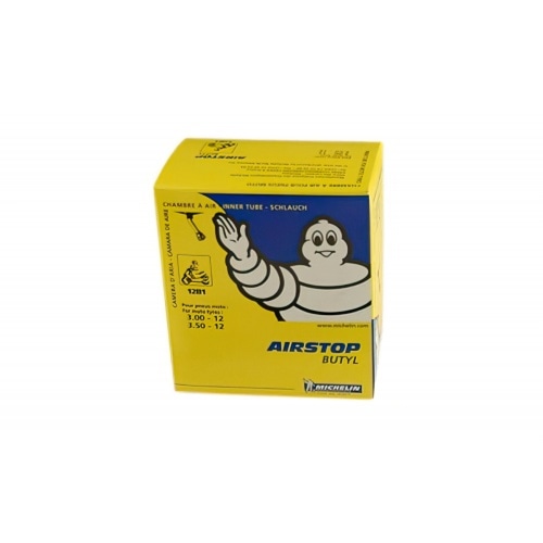 Iekšējais caurule Michelin 12'' 3.00 - 3.50X12 - 150 grādu vārsts (motokross) Iekšējais caurule Michelin 12'' 3.00 - 3.50X12 - 150 grādu vārsts (motokross)