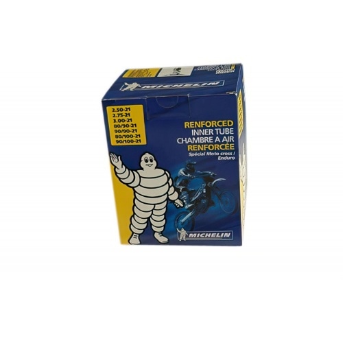 Iekšējā caurule Michelin 21'' 3.00-3.50x21 - 90/90X21 - 100/80X21 - taisns vārsts Iekšējā caurule Michelin 21'' 3.00-3.50x21 - 90/90X21 - 100/80X21 - taisns vārsts