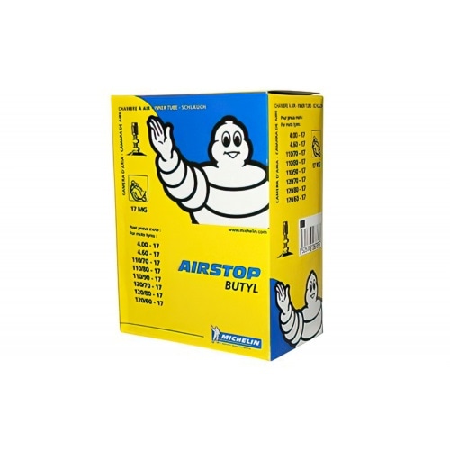 Iekšējā caurule Michelin 17'' 4.00-4.50X17 - 110/120/70X17-110/80X17 - taisns vārsts Iekšējā caurule Michelin 17'' 4.00-4.50X17 - 110/120/70X17-110/80X17 - taisns vārsts