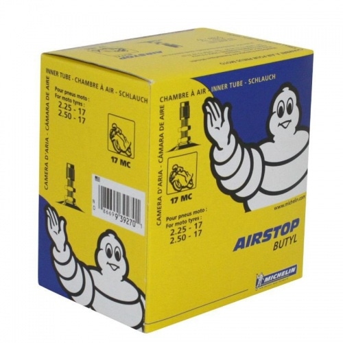 Inner Tube 17" 2.25 2.50 Michelin Airstop 17mc TR4 valve Inner Tube 17" 2.25 2.50 Michelin Airstop 17mc TR4 valve