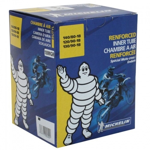 Inner Tube 18'' 140/80 - 130/90 Michelin 18mgr TR4 valve Inner Tube 18'' 140/80 - 130/90 Michelin 18mgr TR4 valve