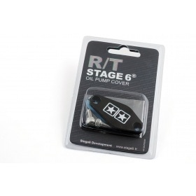 Stage6 eļļas sūkņa vāks melns AM6 / Derbi