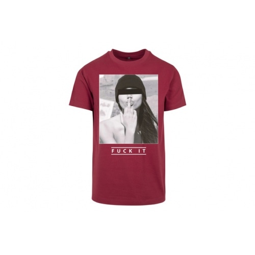 T-Shirt F#?KIT burgundy L T-Shirt F#?KIT burgundy L