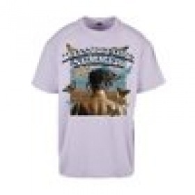 T-Shirt Days Before Summer Oversize lilac