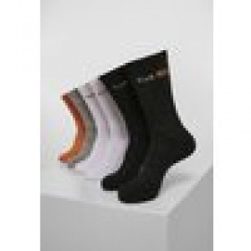 Socks Fuck Off 6-Pack black/white/grey/neon orange