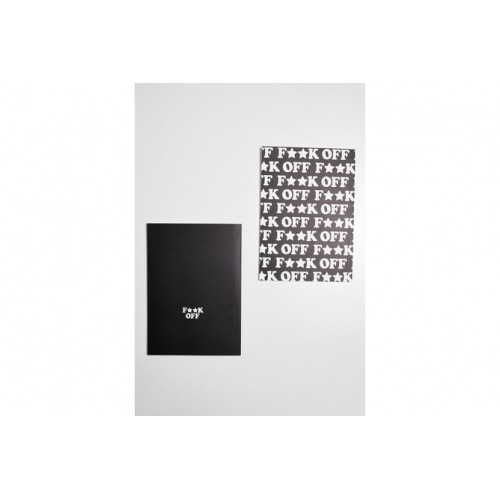 Exercise Book Fuck Off 2-pack black/white Exercise Book Fuck Off 2-pack black/white