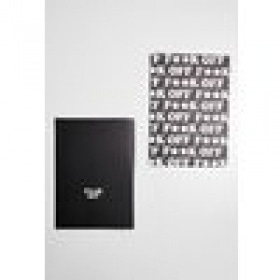 Exercise Book Fuck Off 2-pack black/white