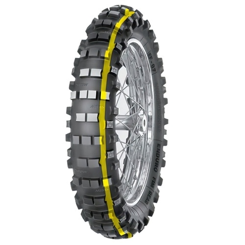 Riepas Mitas 120/90-18 EF-07 Super yellow TT Enduro 71R - FIM Riepas Mitas 120/90-18 EF-07 Super yellow TT Enduro 71R - FIM