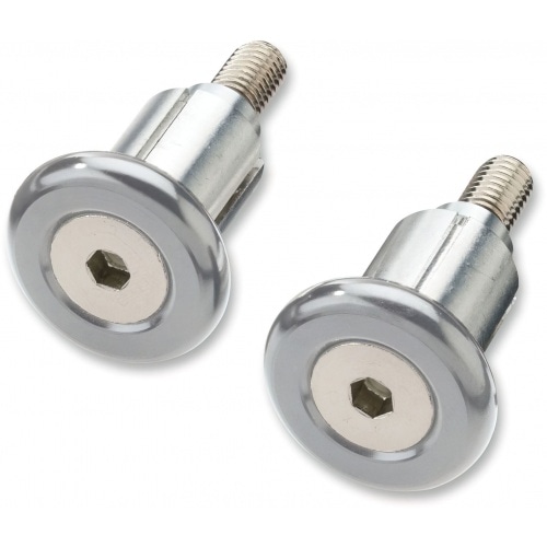 Stūres galiņi sudraba krāsā Stūres galiņi sudraba krāsā