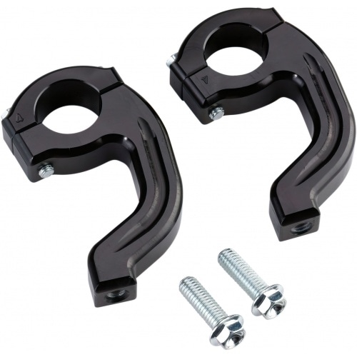 Rokas aizsargu stiprinājumi / skavas Contour Pro black Rokas aizsargu stiprinājumi / skavas Contour Pro black