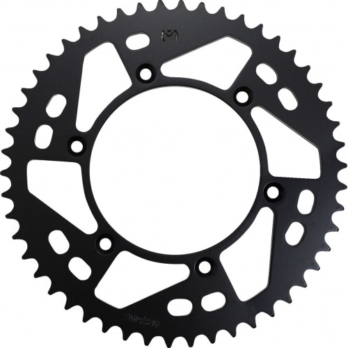 Aizmugurējā sprocket tērauds 520 Moose Racing KTM / Husqvarna 50 zobi melns Aizmugurējā sprocket tērauds 520 Moose Racing KTM / Husqvarna 50 zobi melns