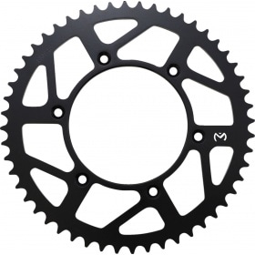 Aizmugurējais cilindrs tērauda 520 Moose Racing KTM / Husqvarna 52 zobi melns