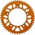 Aizmugurējā sprocket alumīnija 420 Moose Racing TC / SX 65 46 zobi oranža Aizmugurējā sprocket alumīnija 420 Moose Racing TC / SX 65 46 zobi oranža