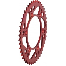 Aizmugurējā sprocket alumīnija 520 Moose Racing Beta RR 50 zobu sarkans