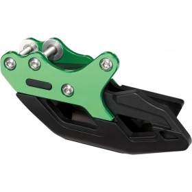 Chain Guide complete Moose Racing KXF 250 / 450 Aluminium / Polyurethane green