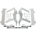 Radiator Braces / Guards aluminium Moose Racing YZ 125 / 250 Radiator Braces / Guards aluminium Moose Racing YZ 125 / 250