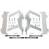 Radiator Braces / Guards aluminium Moose Racing YZ 125 / 250 Radiator Braces / Guards aluminium Moose Racing YZ 125 / 250