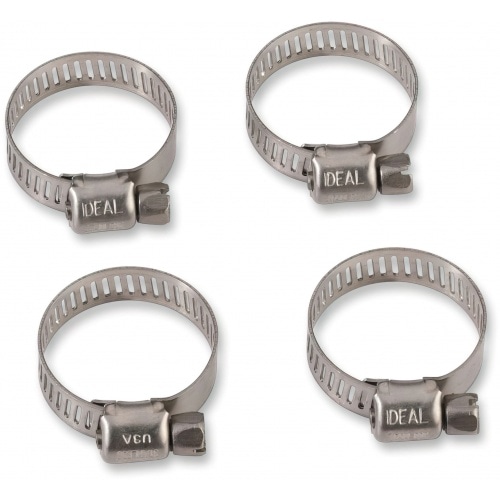 Hose Clamps stainless steel 19-44 mm (x4) Hose Clamps stainless steel 19-44 mm (x4)