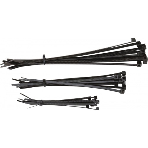 Cabe Ties 10cm / 15cm / 20cm black (x30) Cabe Ties 10cm / 15cm / 20cm black (x30)