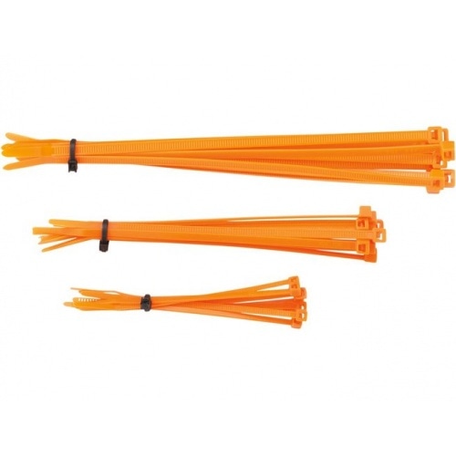 Kaklasaites 10cm / 15cm / 20cm oranža (x30) Kaklasaites 10cm / 15cm / 20cm oranža (x30)