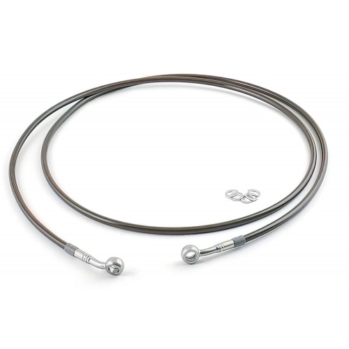 Bremžu vads Motacc priekšējais oglekļa / alumīnija banjo savienojums MBK Nitro / Aerox Bremžu vads Motacc priekšējais oglekļa / alumīnija banjo savienojums MBK Nitro / Aerox